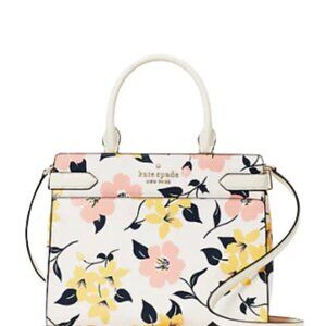 Like New Kate Spade New York Staci Floral Shoulder Bag Purse